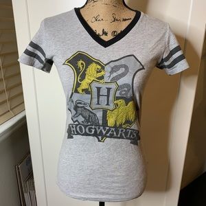 Junior’s Harry Potter Hogwarts Jersey T-Shirt